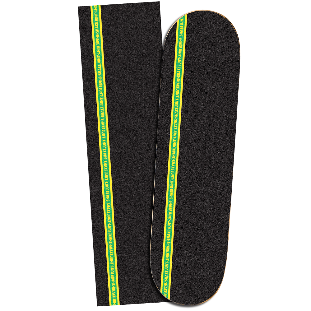 Shake Junt Magic Carpet Ride Grip Tape Sheet Glitter Green 9x33