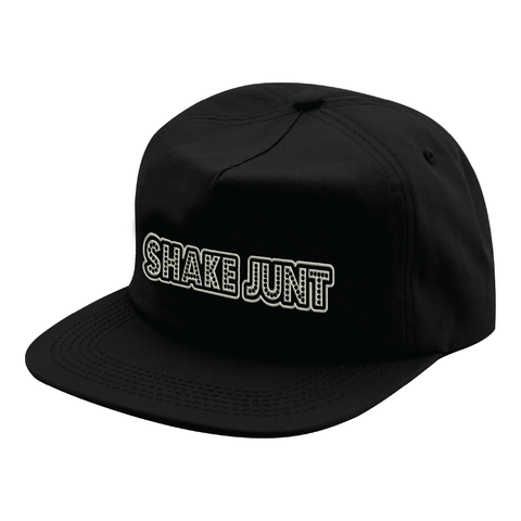 Stretch Logo Black Snapback