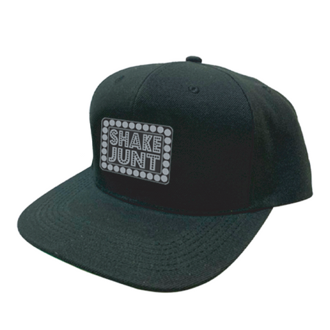 Greyscale Snapback Black