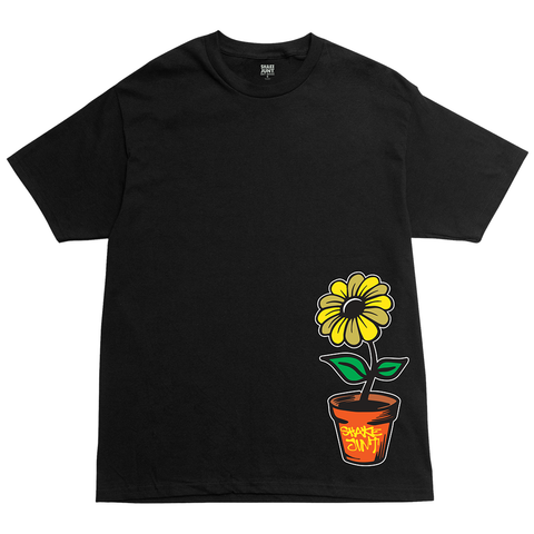 Flower Tee Black