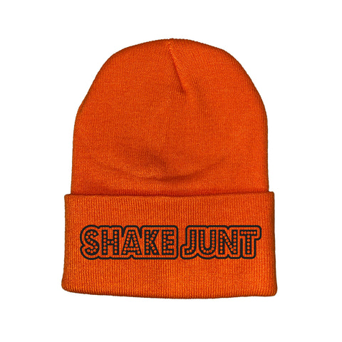 Stretch Logo Orange Beanie